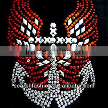 shape nailheads transfer wings craft hot fix motif