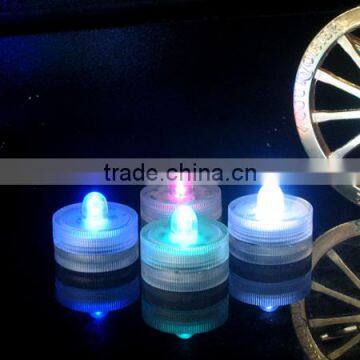 Round Submersible RGB LED Tealight