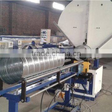 OHA Brand ISO Certificated Flexible Duct Machine FDM-200 Aluminum Flexible Tube Machine photo-2