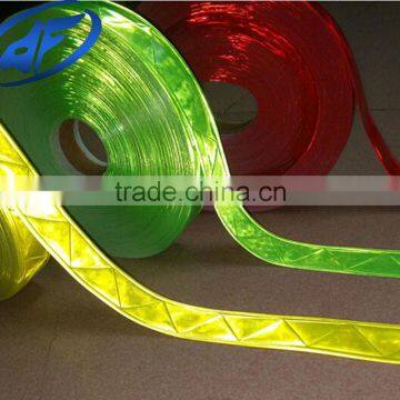 reflective strip of PVC reflective cloth material tape