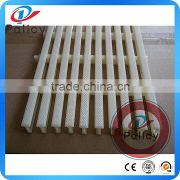 ABS, PP can be curved swimming pool overflow gutter grating, swimming pool grating