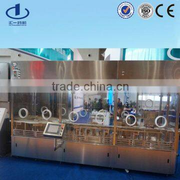 Glass vial ampoule washing Sterilizing filling capping production machine