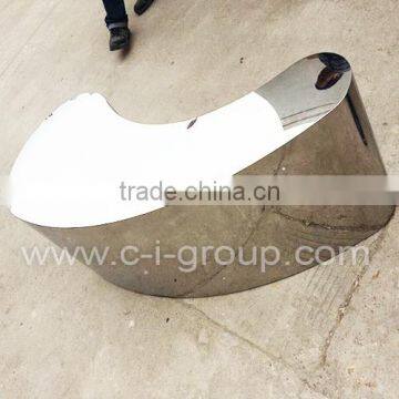 stainless steel sculpture/ polished seat/metal seating/mall seating/art seat