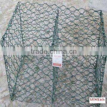 Galvanized Hexagonal Wire Mesh Gabion Box