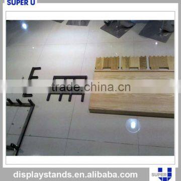 Hanging Wine Racks Metal, Wine Display Fixture, Wave Metal Wine Display Unit photo-4