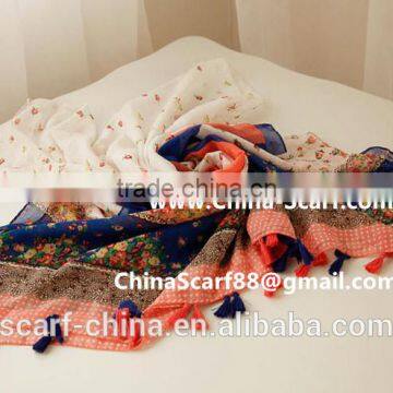 Wholesale Soft Fringe Scarf