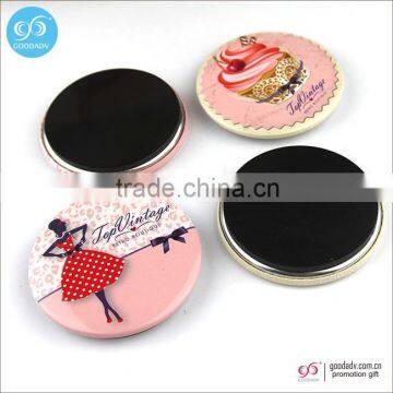 New arrival gift tin magnetic badge for promotion