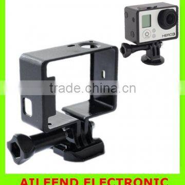 ST-65 Protective Shell Standard Frame Mount for HD 4 / 3+ / 3 Camera(Black)