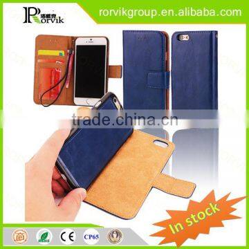 disposable phone case leather with great price for iPhone 6 4.7 inch