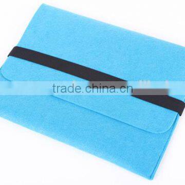 2015 New Promotional Print Felt Tablet Sleeve With Elastic Band