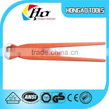 Carbon Steel Tower carpenter pincers With Pvc Handle