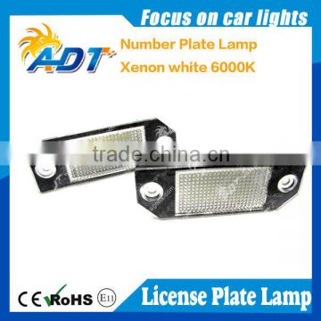 Hot selling Led number plate light for Fusion for Mondeo