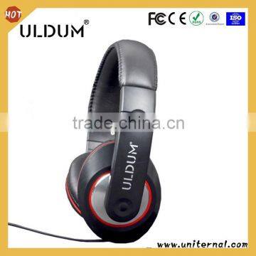 hi-fidelity 3.5mm connectors wired PC microphone headset