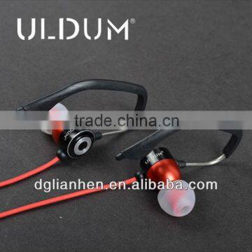 ULDUM hot sale Clamp and In-ear Type new design sport headphone with mic