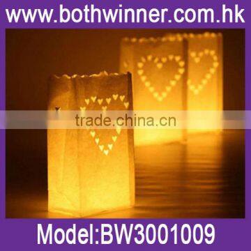 Wholesale Hot selling luminary paper candle lantern bag