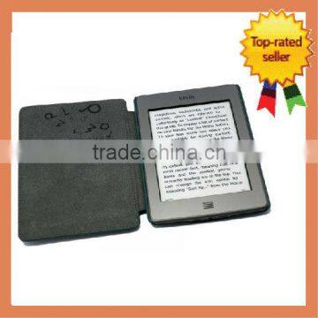 LaPoueze KINDLE Touch Smart Case Cover Premium Leather Fix with Speaker Wholesales Kindle Cover