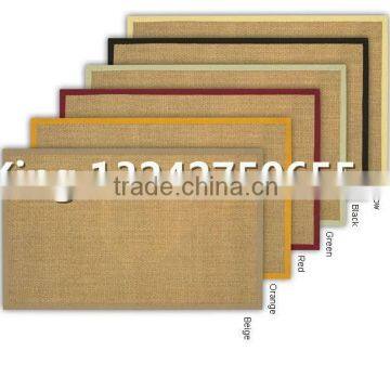 8-Color hot puplar sale sisal carpet/rug