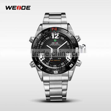 2016 branded items new WEIDE men relojes LED Luminous wrist watch Date Week Alarm sport watch WH2310 30 meters waterproofed