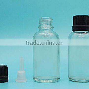 30ml 1oz Clear Glass European Dropper Bottle for Essential Oil or Olive Oil photo-2