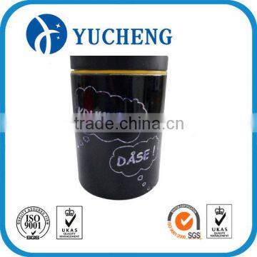 Tall round airtight cookies tin can for food packing