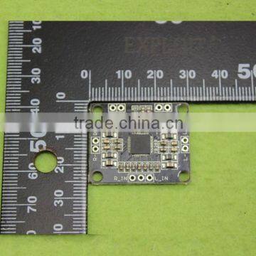 PAM8610 mini plate amplifier circuit pcb board ditial audio power amplifier module 2.0 Channel class d