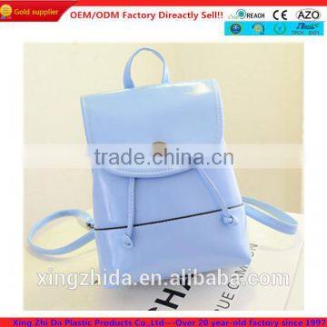 Newest pu backpack wholesale for girls