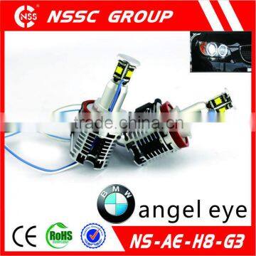 2014 NSSC new arrival Cree 40W H8 Canbus LED marker angel eye headlight