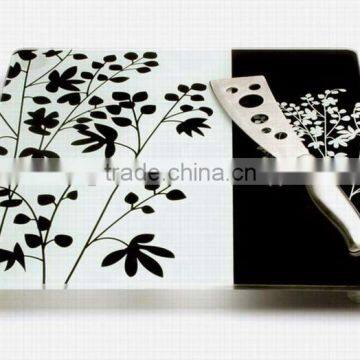 High Quality Tempered Glass Cutting Board for Kitchen Use