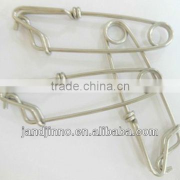 Stainless steel spring hook