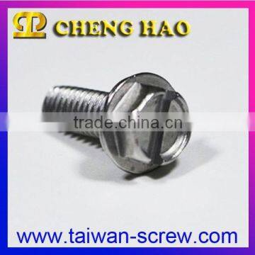 Slot Hex Washer Head Trilobuar Stainless Steel Screws