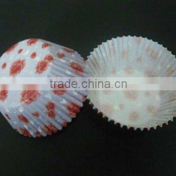 Red Rose Paper Muffin Baking Cups for Wedding Favors