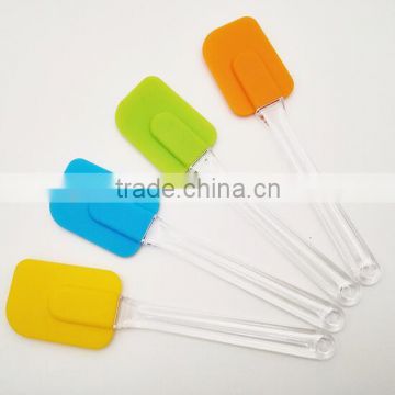 New design Kitchen Silicone Cake Spatula, Mixing Scraper Brush Butter Utensil Tool