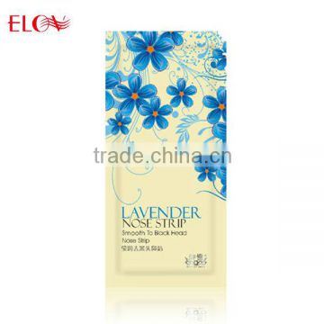 Lavender smooth to blackhead nose strip