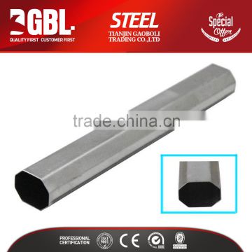 types of sizes carbon steel octagon pipe