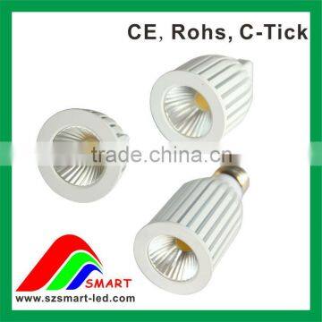 2013 hot selling COB spot light 7w