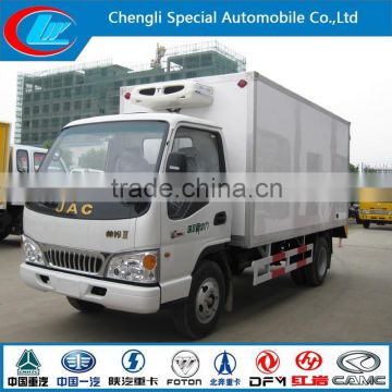 JAC used Freezer Truck High Popularity capacity Refrigerated Truck Hot Sale Refrigerator Truck price