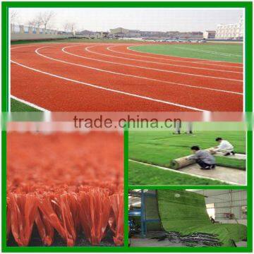 2014 Best choice running track artificial turf grass protection plastic mesh