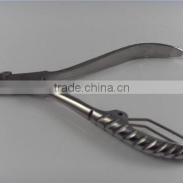 high quality stainless steel nail care machine cuticle cutter/nipper