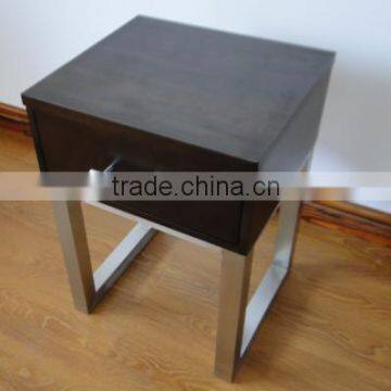 HS0029 King Queen Headboard Nightstand Luggage Bench Microfridge Cabinet Desk Stainless Steel Legs