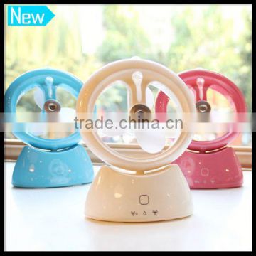 Outside Camping Rechargeable Small Plastic Table Fan