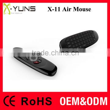 Hot sell air mouse and keyboard magic mouse for Note book