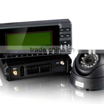 Auto Usage GPS tracking with vehicle camera and LCD screen, web software