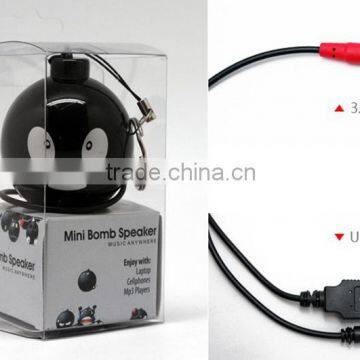 2016 New Design Power Bank Fast Charging High Quality Power Bank 150mAh Small Bomb Speakers Power Bank photo-2