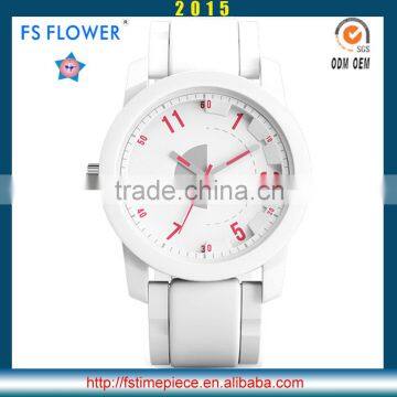 FS FLOWER - Colorful Case Band And Dial Fashion Silicone Watch For Young Men And Women And Students