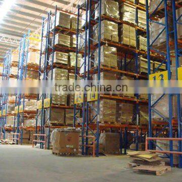 double deep racking for warehouse