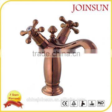 unique design double handle basin faucet tap