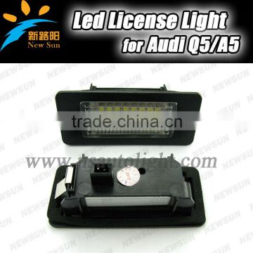 Auto Lamp Led License Plate Lamp For AUDI Q5 A4 4D/5D S5 A5 For TT For Passat 5D/R36 Led License Plate Lamp