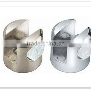 Circular glass clip for glass door/glass clamp