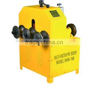 Electric pipe steel roll bending machine 3"