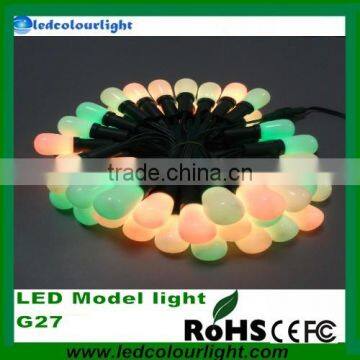 Factory price led christmas lighting dc12v G27 for festive decoration